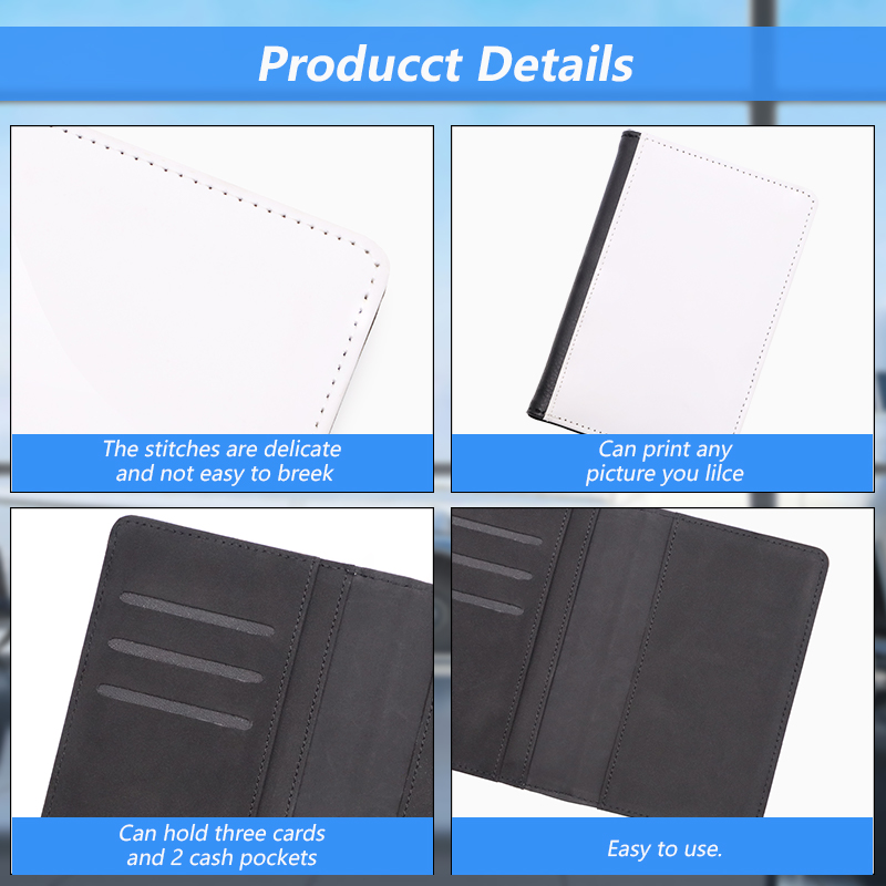 Full PU Flannel Passport Covers