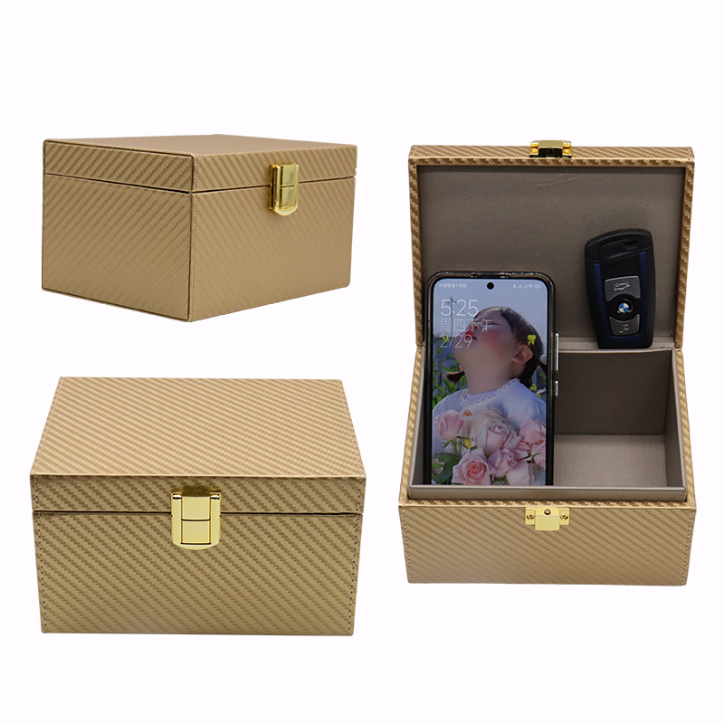 Three-color Faraday Boxes