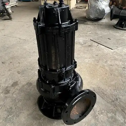 Black Non-clog Submersible Sewage Pump