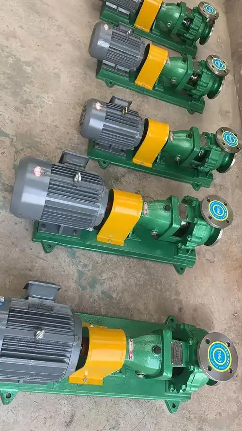 Corrosion-resistant Horizontal Chemical Process Pump