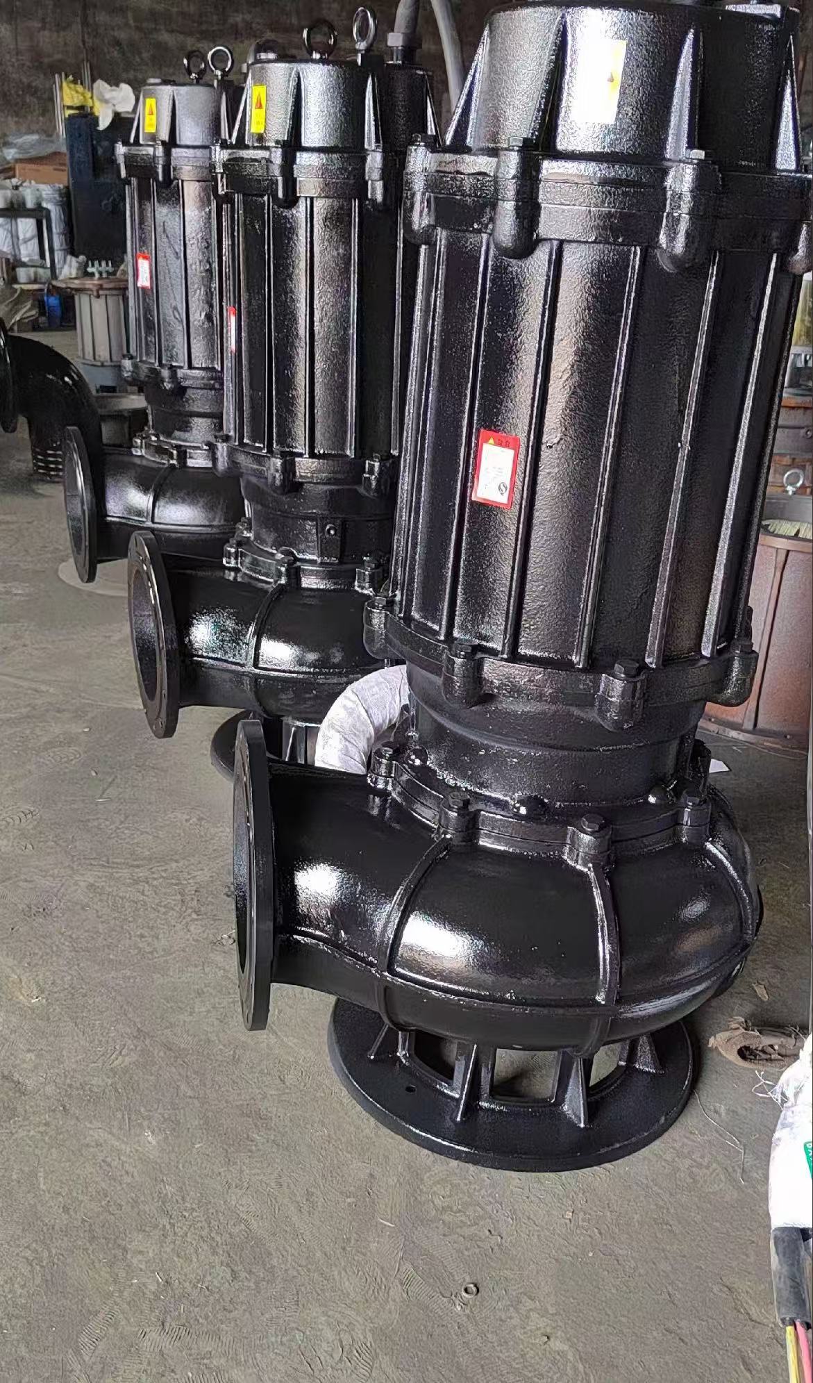 Black Non-clog Submersible Sewage Pump