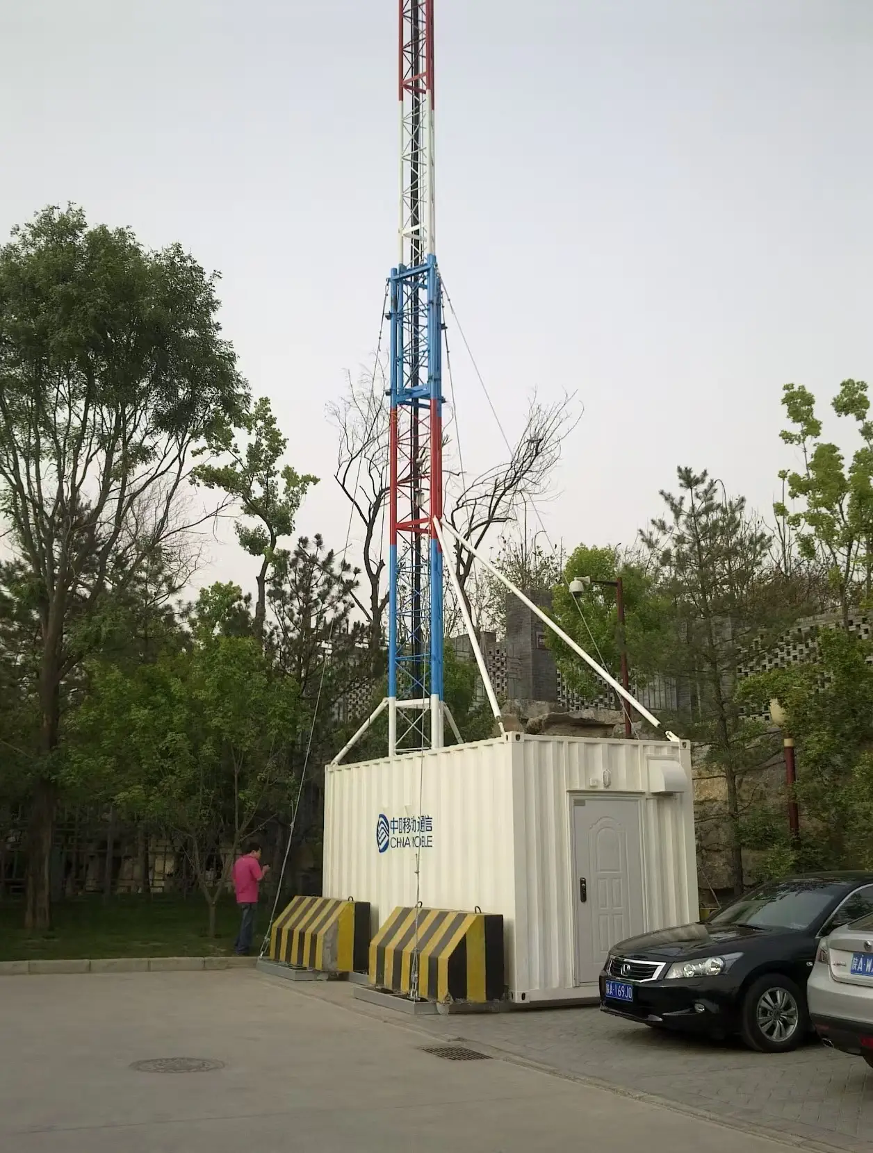 Trailer-type Telescopic Emergency Telecom Tower