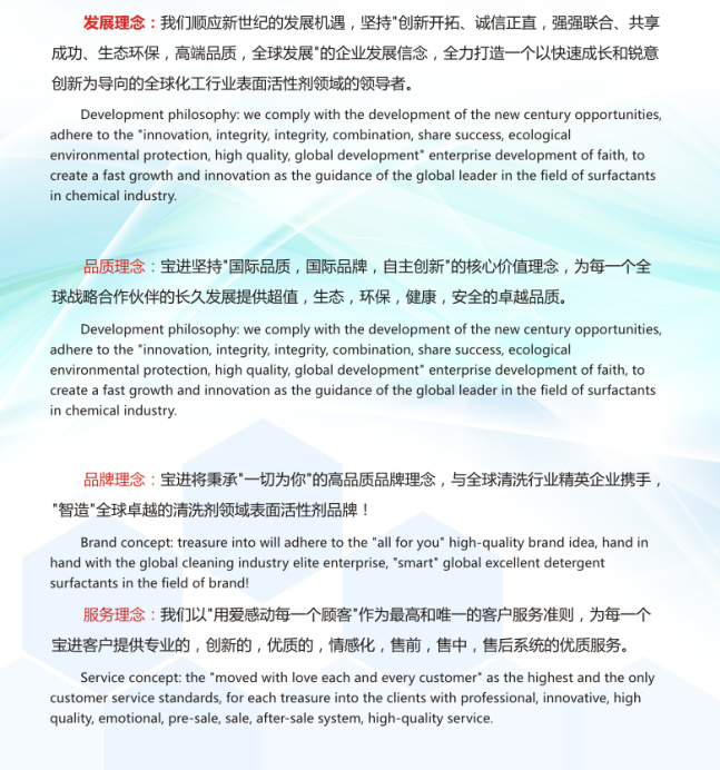 宝进理念