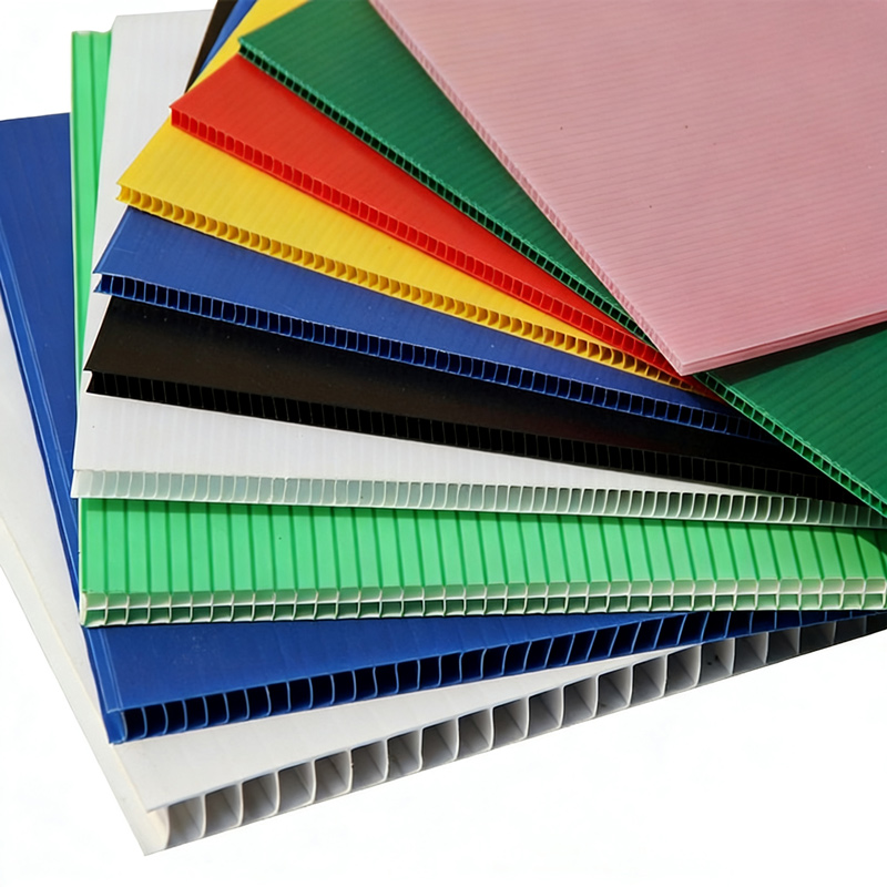 Custom High Quality Plastic Corrugated Sheets