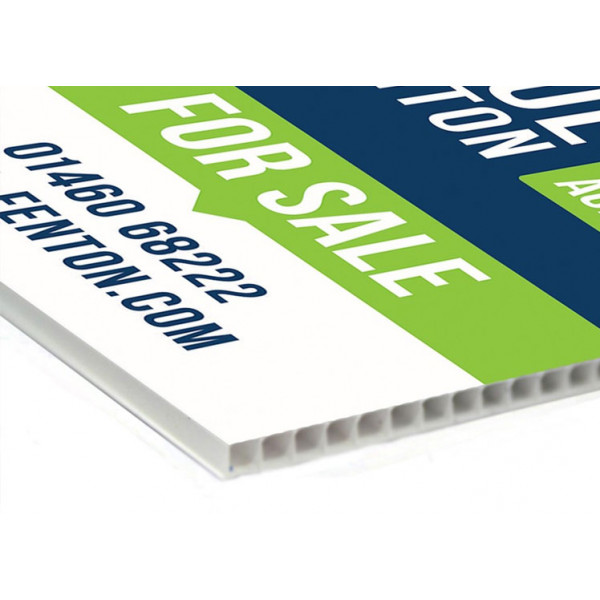 Custom PP Corrugated Plastic Signs