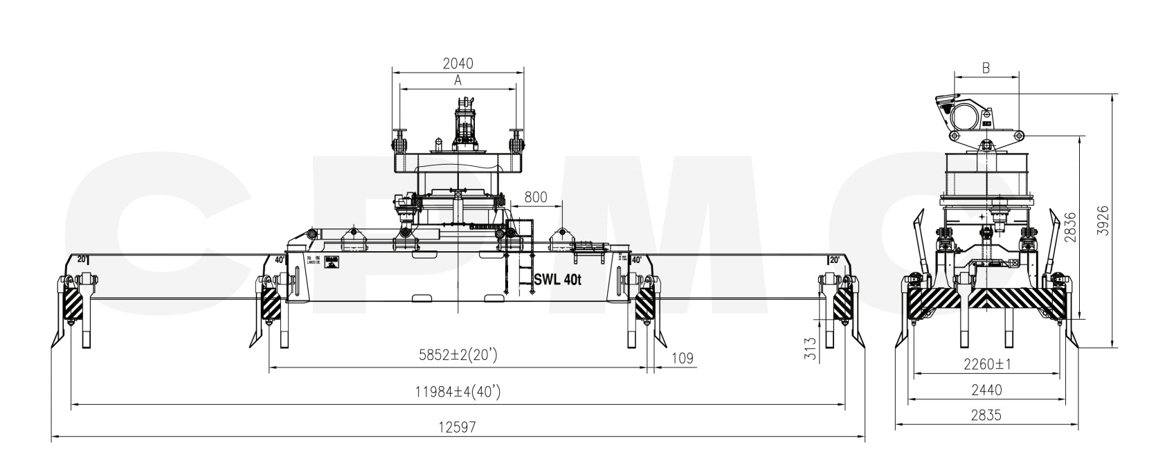 旋转吊具