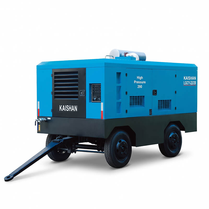 Kaishan LGCY Two-Stage Diesel Screw Air Compressor (15–35 Bar)