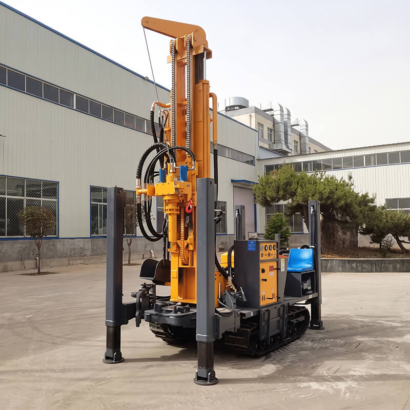 Kaishan KW200R 200m Rubber-Track Water Well Drill Rig