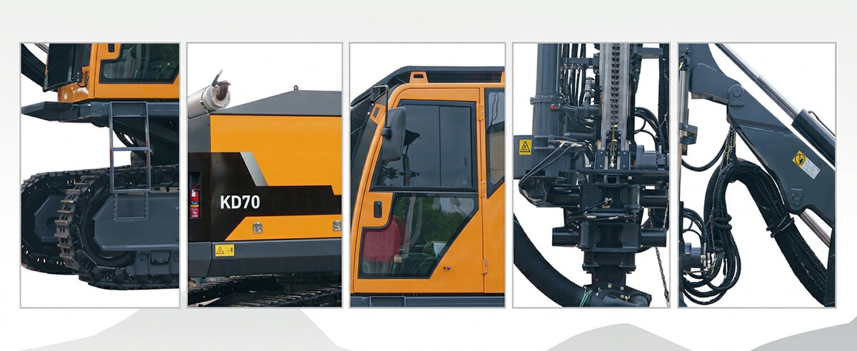 kaishan-kd70-integrated-surface-dth-drilling-rig