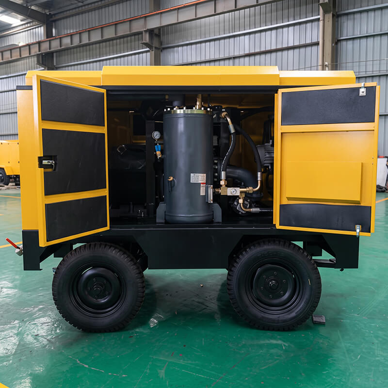 Kaishan LGY Series Portable Screw Air Compressor (8–18 Bar)