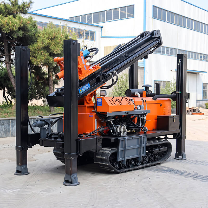 Kaishan KW180R 180m Rubber-Track Water Well Drill Rig