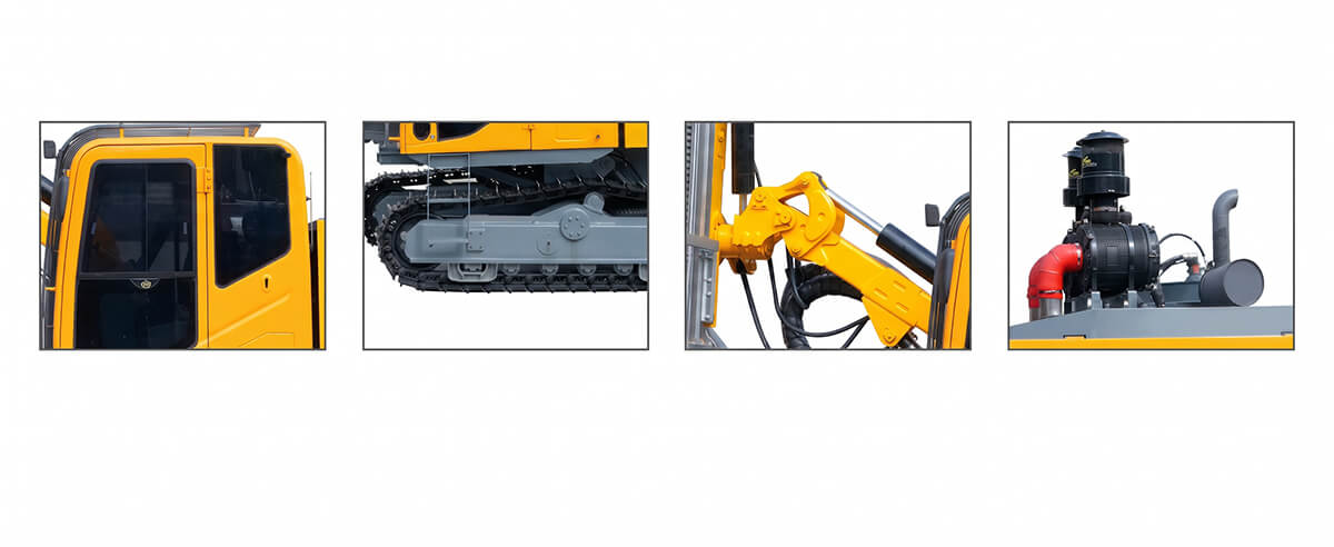 kaishan-kd45m-integrated-dth-rig-key-components-details