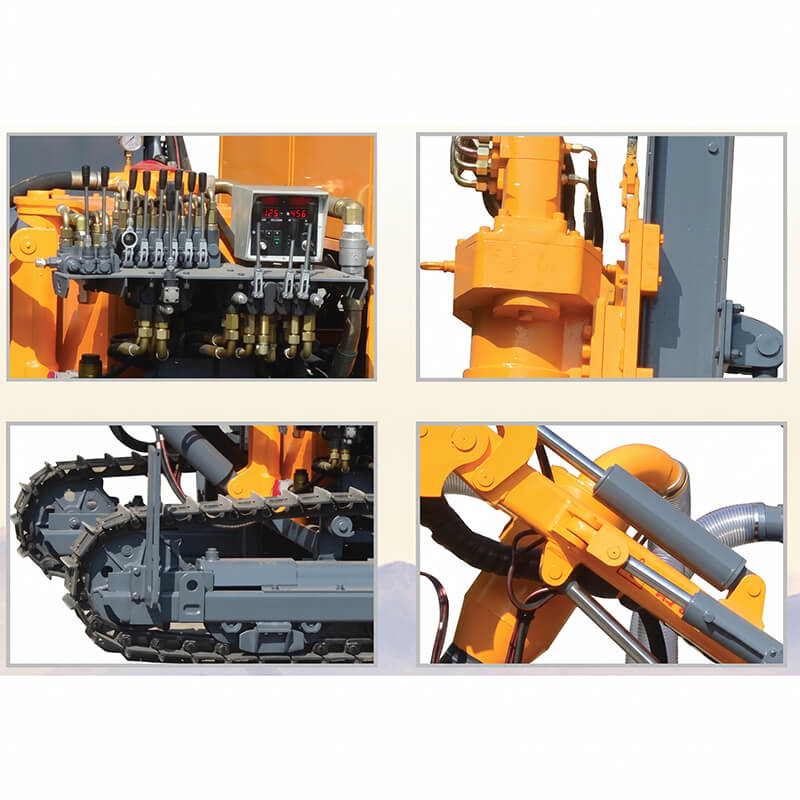Kaishan KG726 25m Crawler Air DTH Drill Rig for Open-Pit Mining