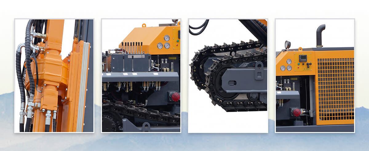 kg500gf-solar-drill-rig-four-motor-rotary-head-details