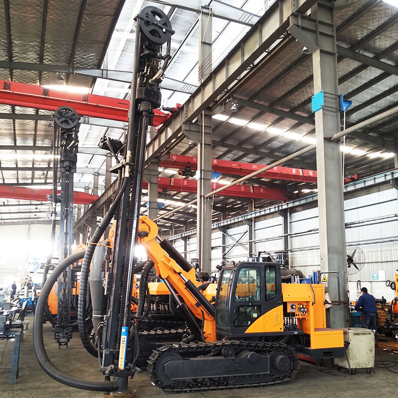 Kaishan KG726 25m Crawler Air DTH Drill Rig for Open-Pit Mining