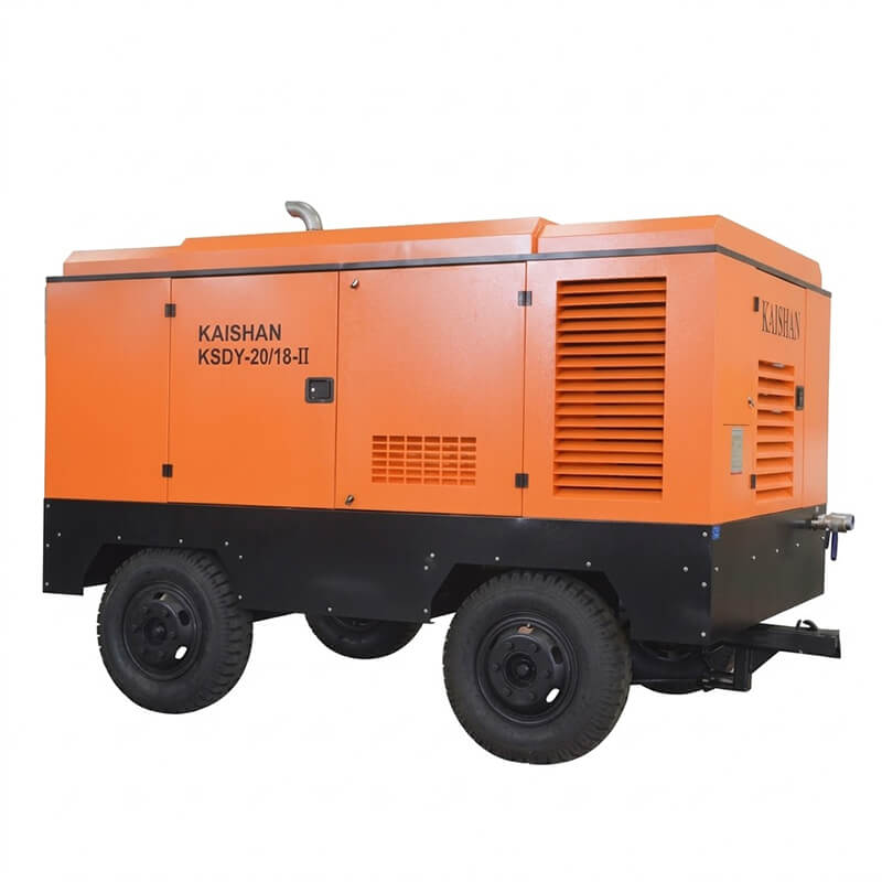 Kaishan KSDY Electric Portable Screw Air Compressor (8–18 Bar)