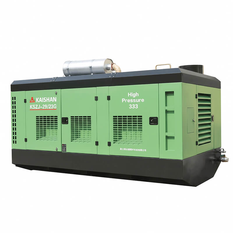 Kaishan KSZJ High Air Pressure Portable Screw Compressor (15–30 Bar)