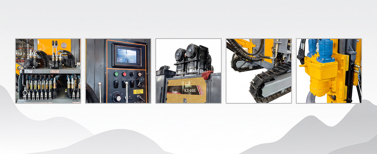 kaishan-kd40e-integrated-dth-rig-key-components-details