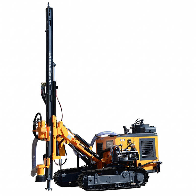 KG420B / KG420BH Hydraulic Crawler Open-Pit DTH Drilling Rig (90–130mm)