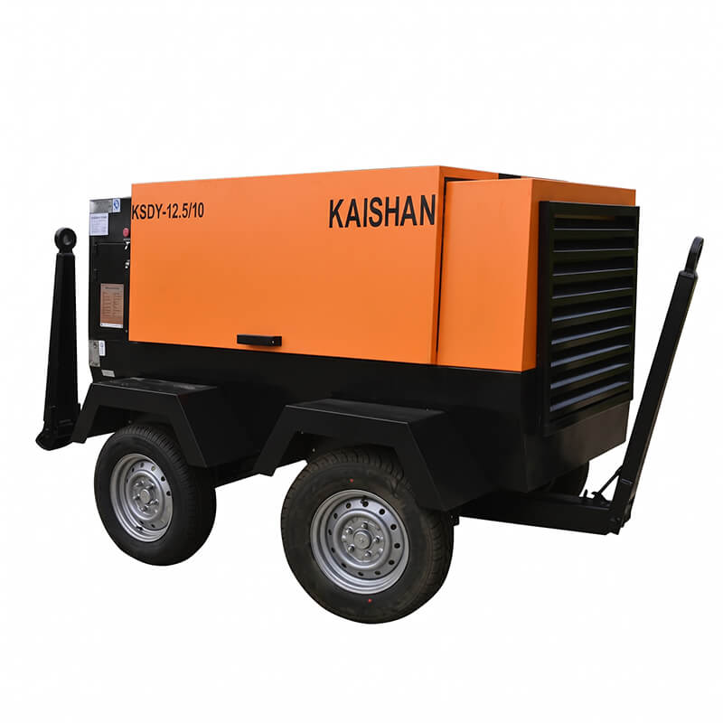 Kaishan KSDY Electric Portable Screw Air Compressor (8–18 Bar)