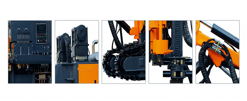 kaishan-kd55ed-integrated-dth-rig-key-components-details