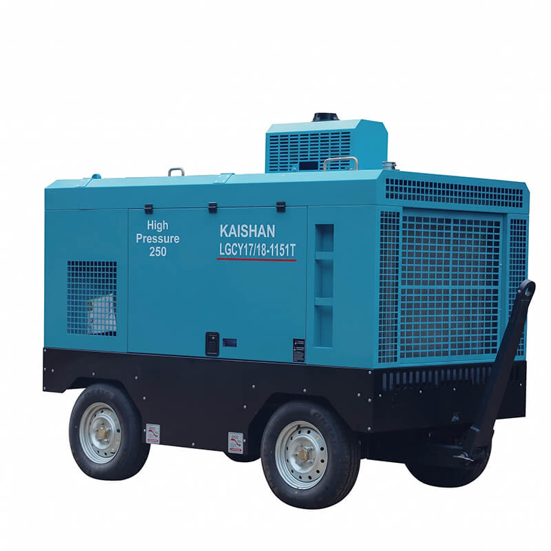Kaishan KQLG-115 Dual-Power DTH Mining Drilling Rig (⌀90–152 mm)