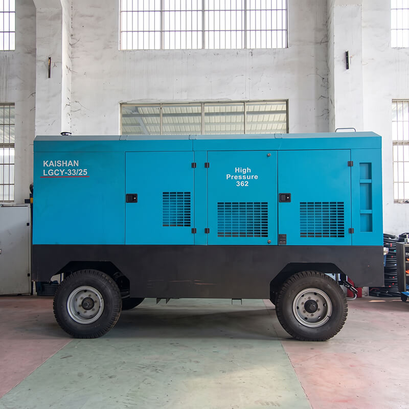 Kaishan LGCY Two-Stage Diesel Screw Air Compressor (15–35 Bar)