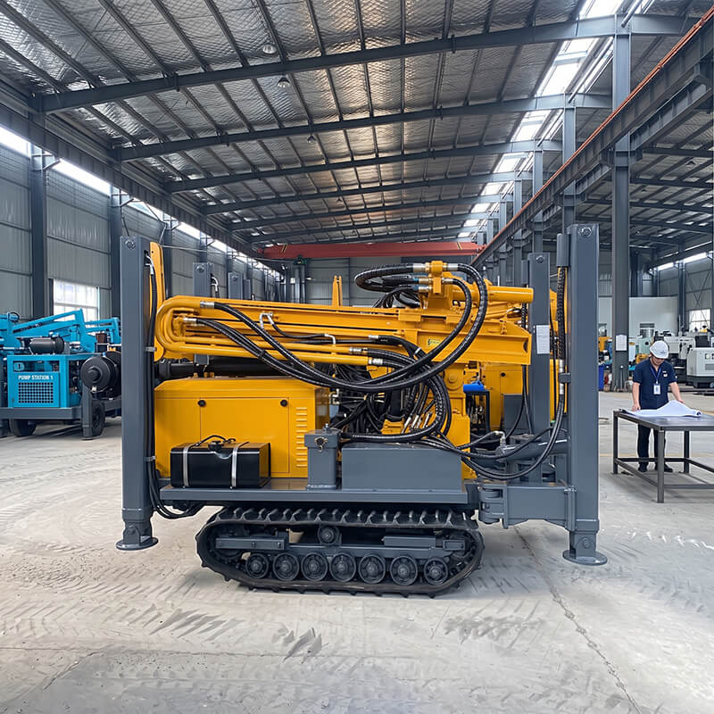Kaishan KW180R 180m Rubber-Track Water Well Drill Rig