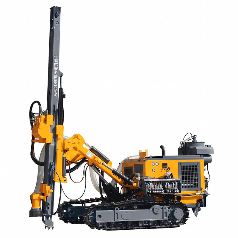 Kaishan KG420T/KG420TH Surface DTH Drilling Rig (⌀90–152 mm)