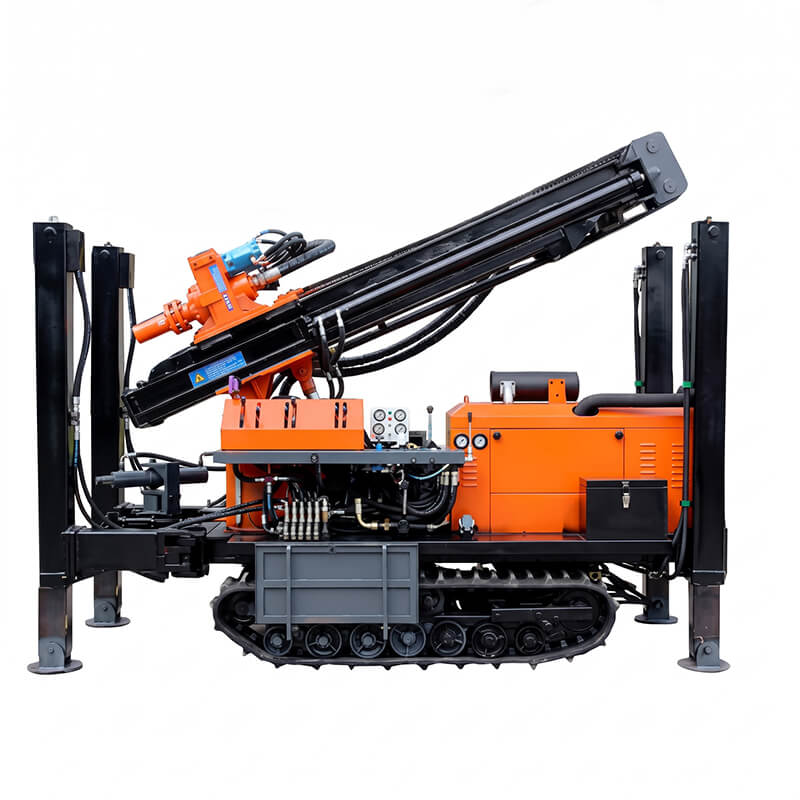 Kaishan KW180R 180m Rubber-Track Water Well Drill Rig