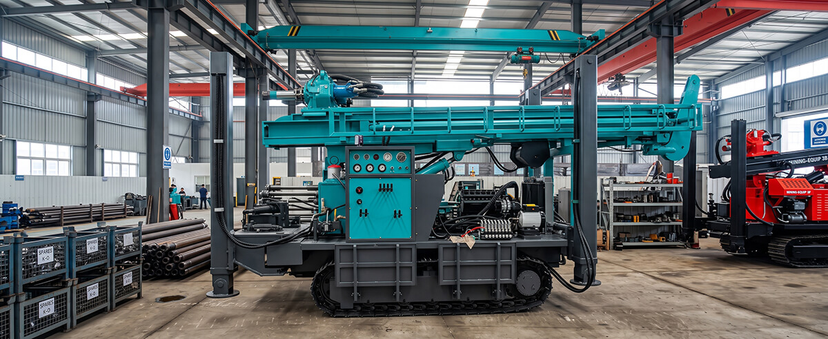 kaishan-kw350-drilling-rig-factory-assembly-workshop