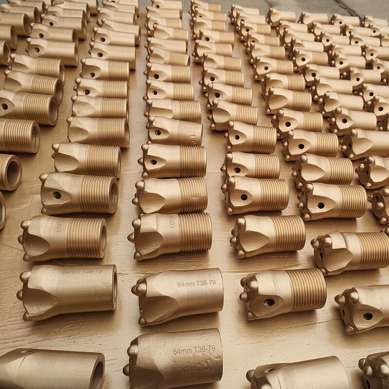 Tapered Button Bits for Rock Drilling & Quarrying