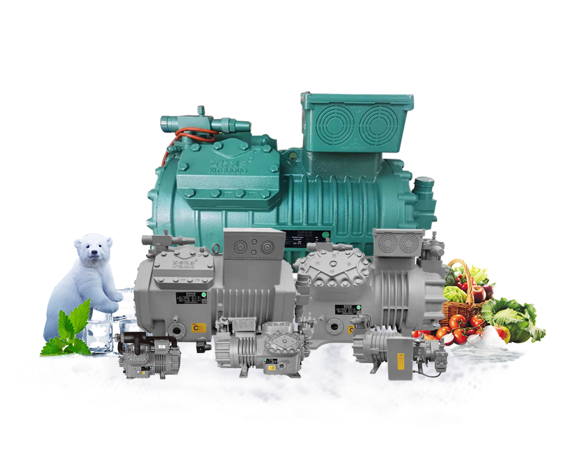 XTLD Mobile Anti-Shock Compressor For Refrigerated Truck And Mobile Cold Storage