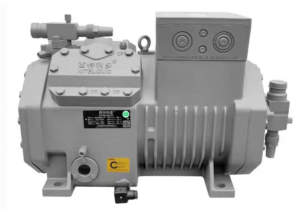 XTLD 8HP Energy Saving Freezer Compressor For Vegetable And Fruit Cold Storage Base