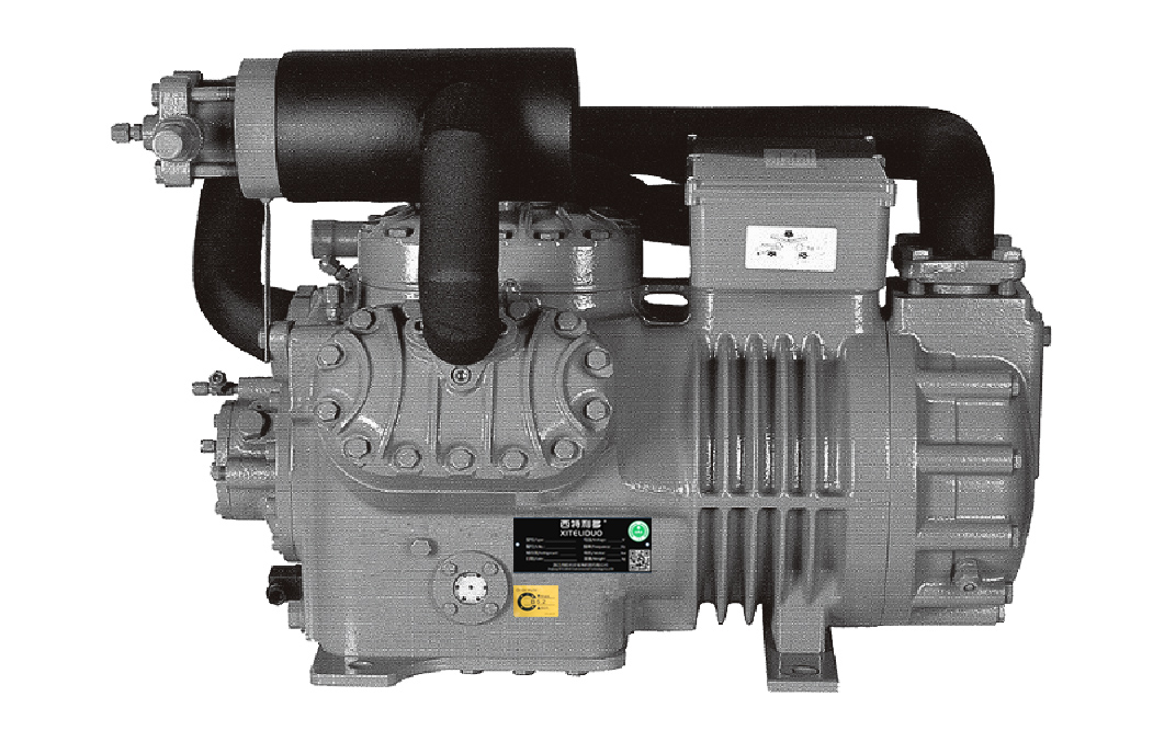 OEM Custom XTLD Full Series Semi Hermetic Compressor 3-50HP For Global Refrigeration Projects