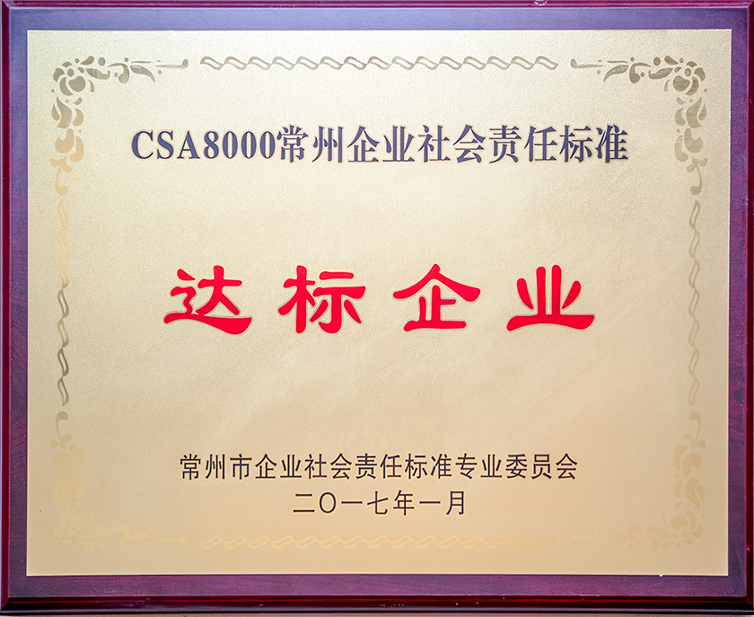 2017达标企业