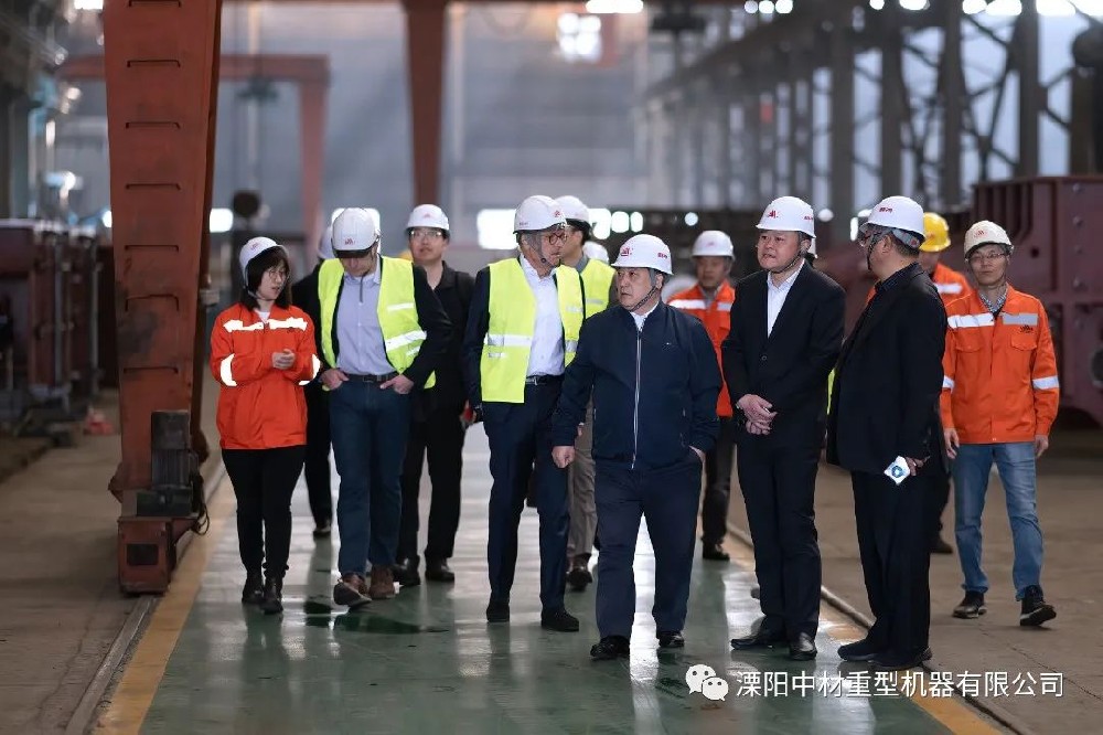 热烈欢迎道普思特莅临溧阳中材参观考察