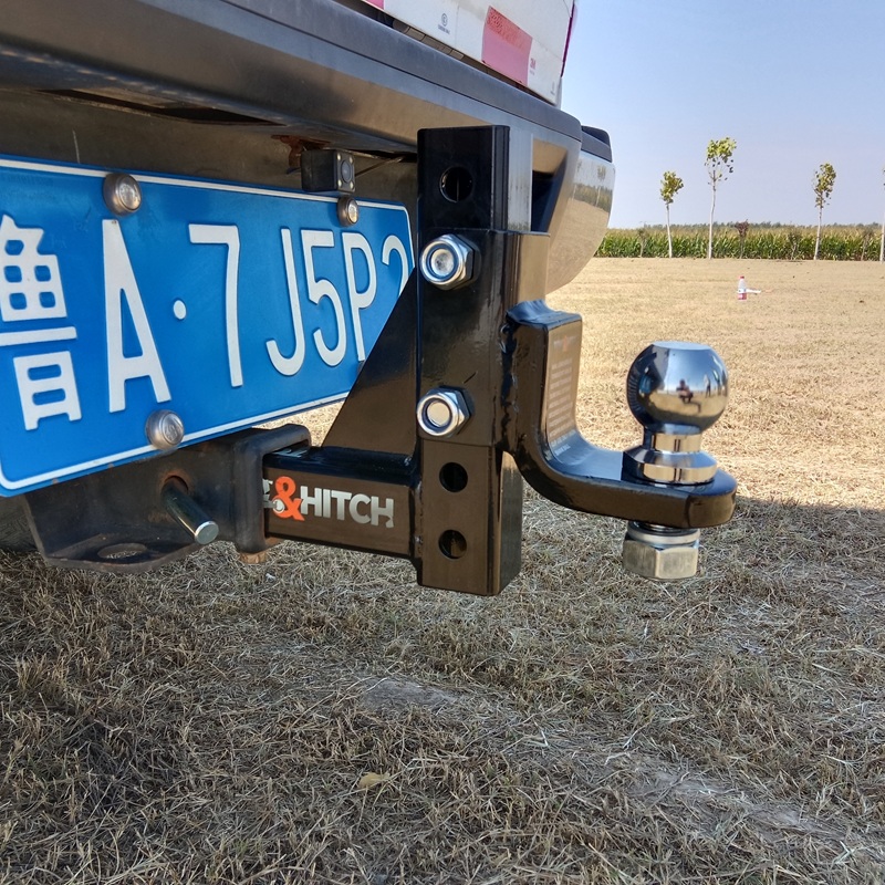 Adjustable 6" Drop/Rise Ball Mount