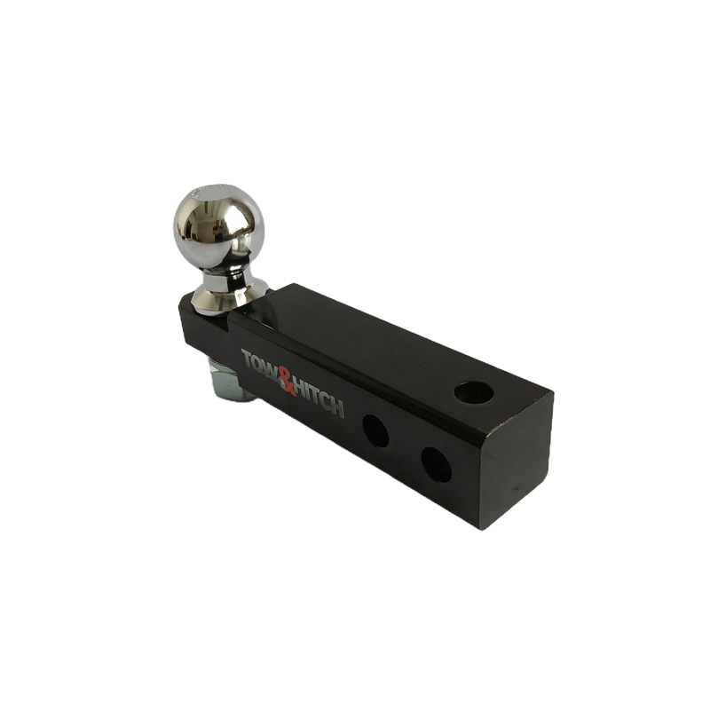 TOW&HITCH Trailer Hitch Ball Mount with Chrome Ball