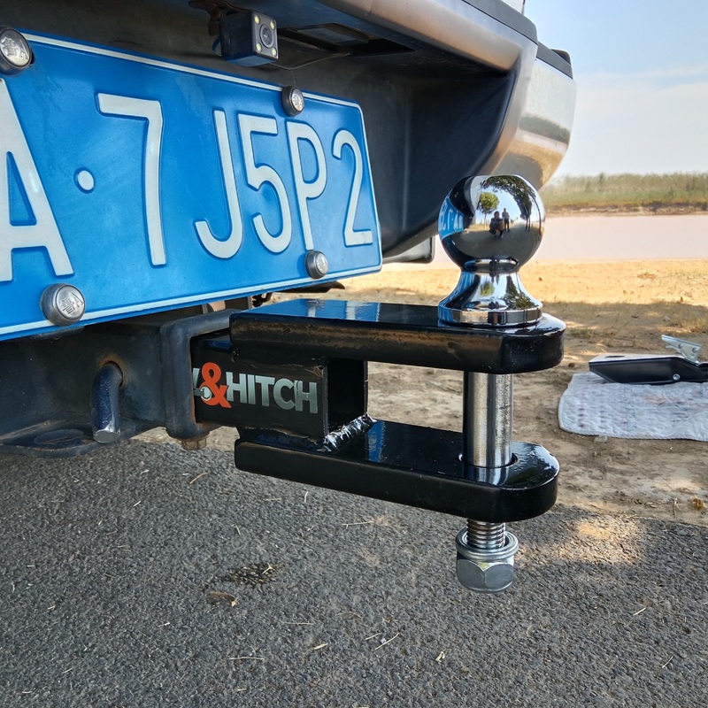 2" Receiver Trailer Hitch Ball Mount with Hitch Ball and Safety Pin