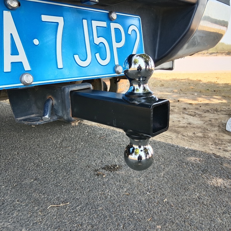 Double Ball Mount Only (No Pin) | 7500 LBS | 2" + 2-5/16"
