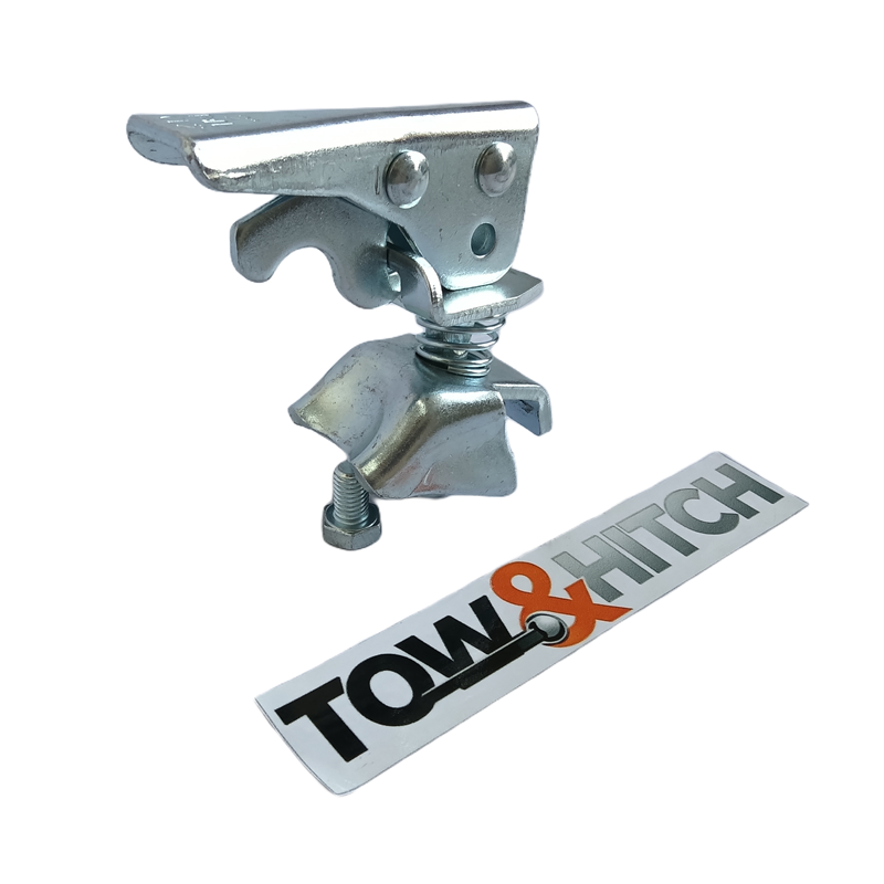 TOW&HITCH Galvanized Trailer Coupler Latch Lock