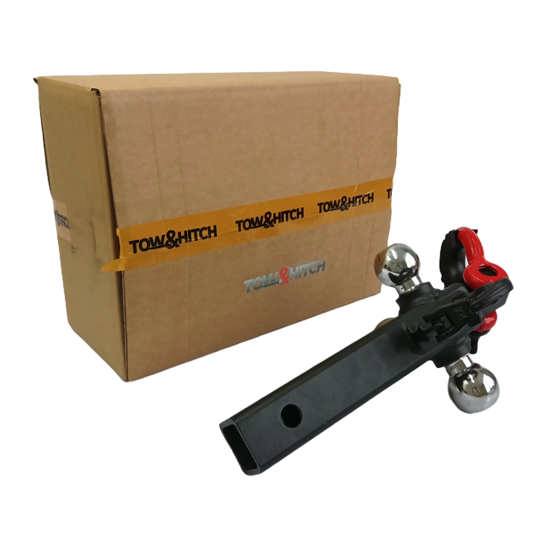 Triple Ball Mount with Pintle Hook & Recovery Shackle