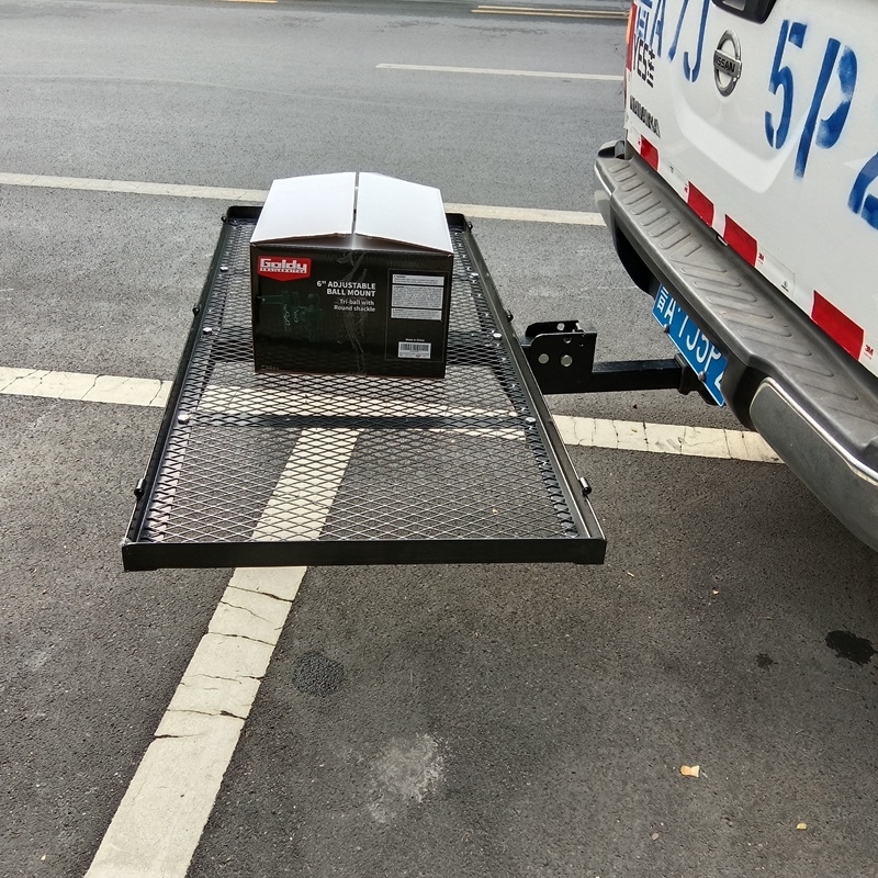 Hitch Cargo Carrier (60" x 24", 500 lbs TW)