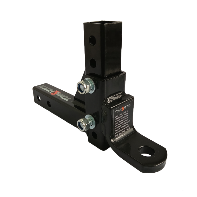 Adjustable 6" Drop/Rise Ball Mount
