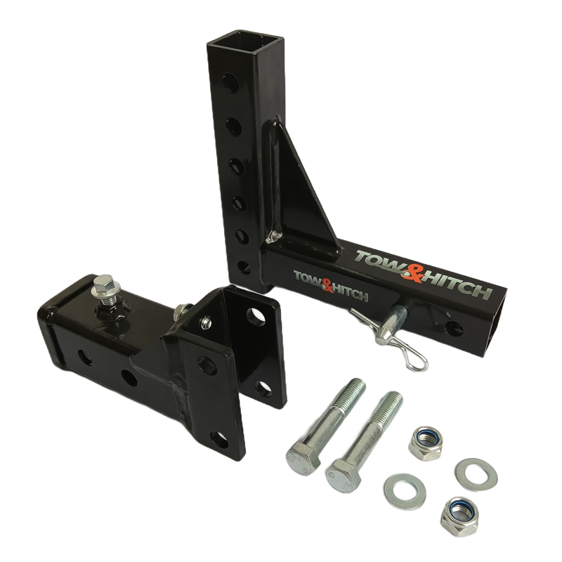 TOW&HITCH Adjustable Trailer Hitch Mount