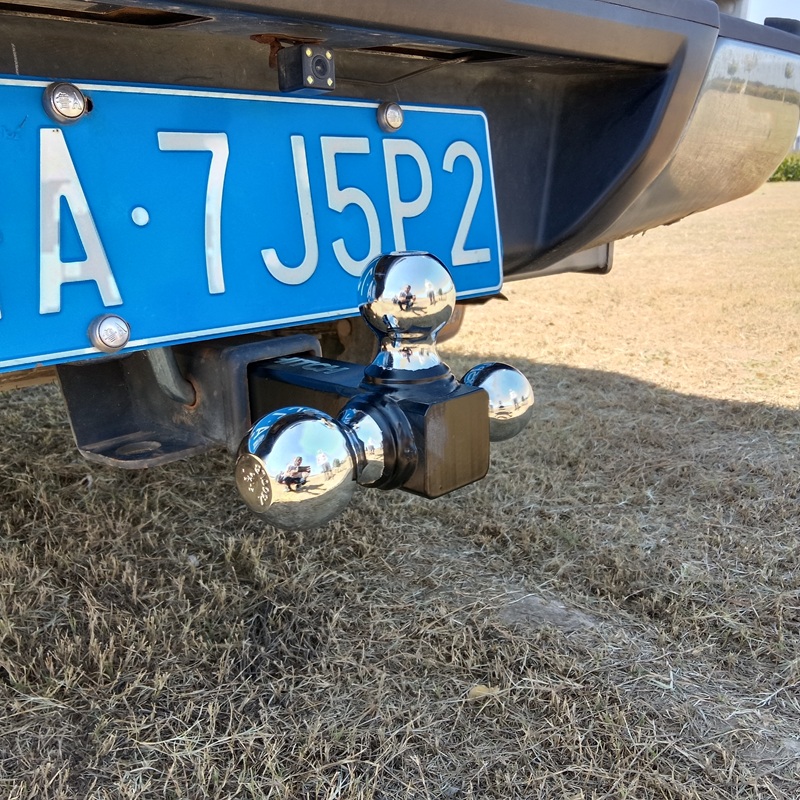 Triple Chrome Ball Hitch Mount