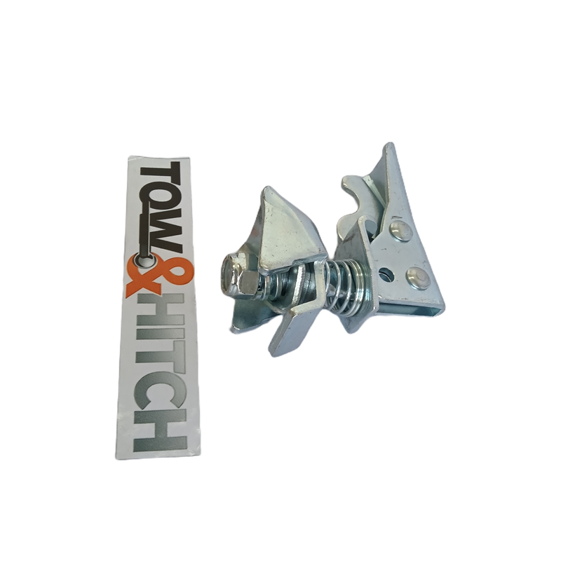 TOW&HITCH Galvanized Trailer Coupler Latch Lock