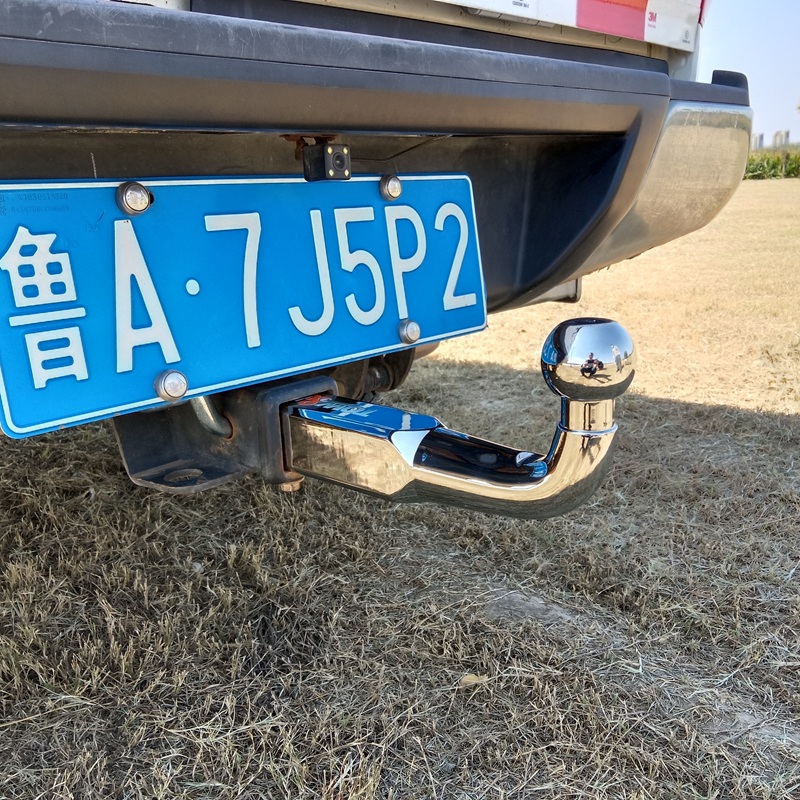 BH-CHROME-2DROP | Chrome Trailer Hitch Ball Mount (2" Drop, 2" Ball, 2" Receiver)