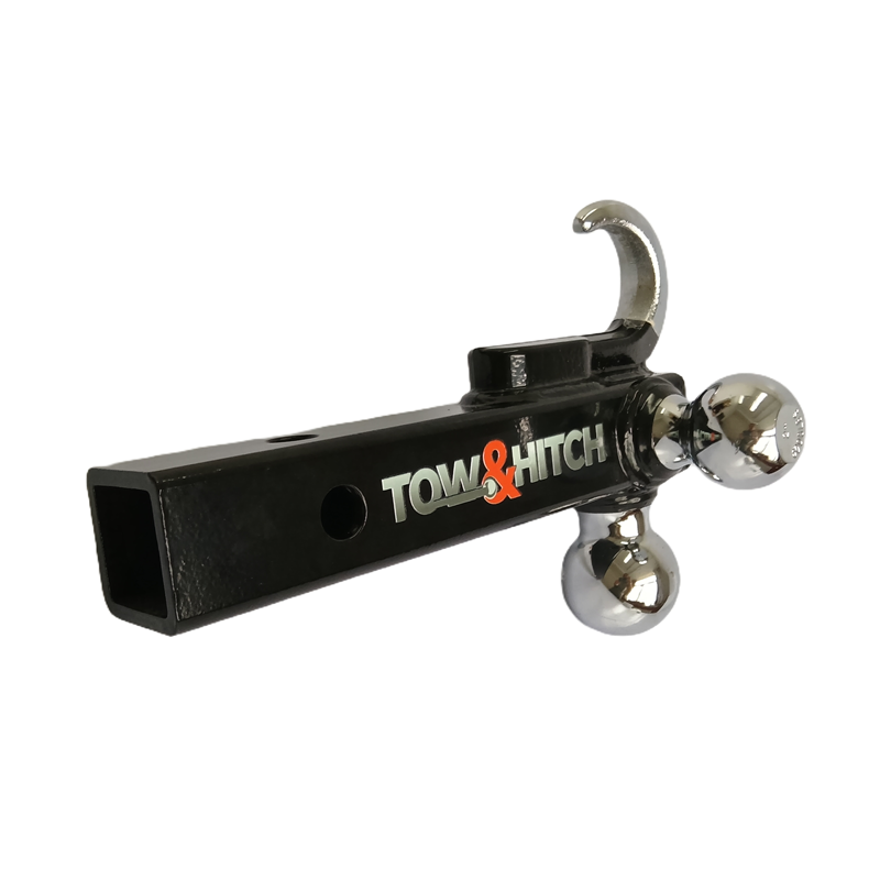 Triple Chrome Ball Mount with Tow hook